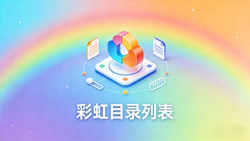 彩虹目录列表程序-奇蛙小屋